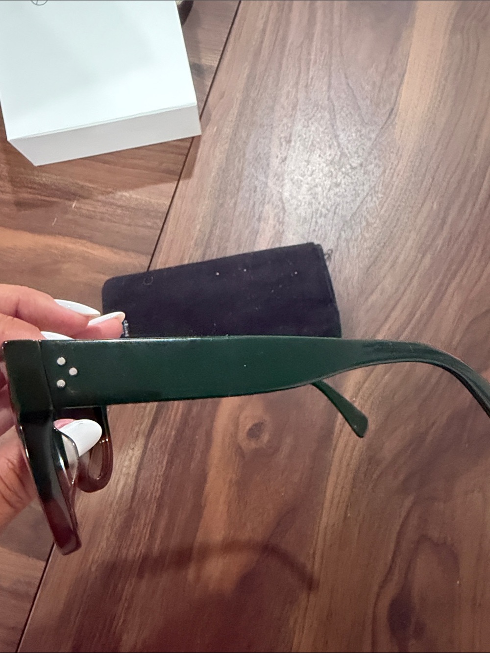 Celine Green Sunglasses - Picture 3 of 9